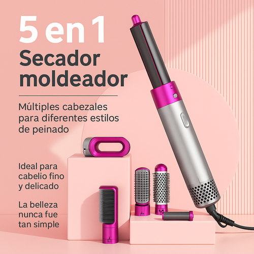 Secador de Cabello Profesional 5 en 1 😍