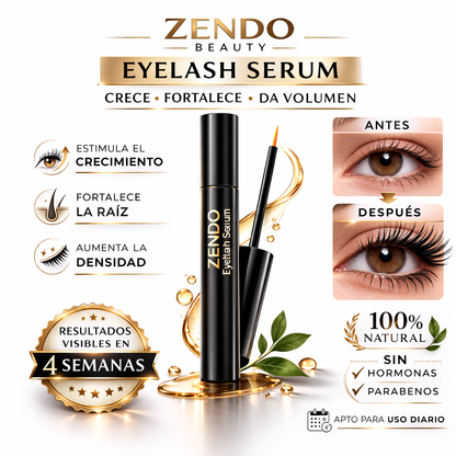 ✨ Sérum Potenciador de Pestañas – Crecimiento, Volumen, Rizado y Fortalecimiento Intensivo ✨