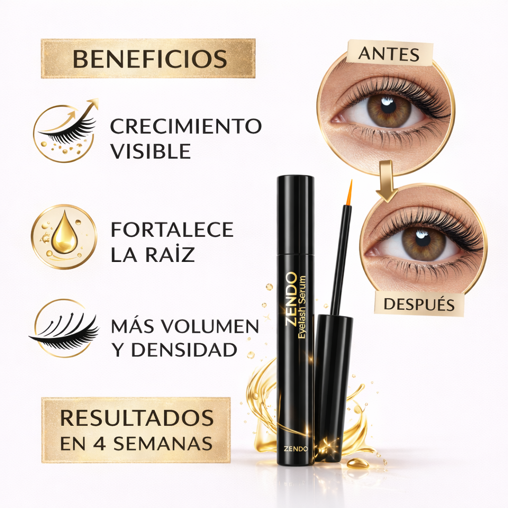 ✨ Sérum Potenciador de Pestañas – Crecimiento, Volumen, Rizado y Fortalecimiento Intensivo ✨
