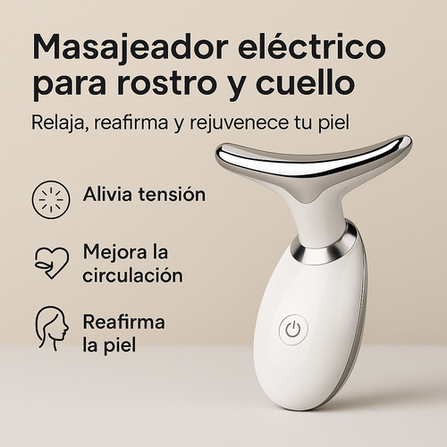 Masajeador Facial Led Eléctrico ✨ – Rejuvenecimiento y Lifting en Casa ✨😍